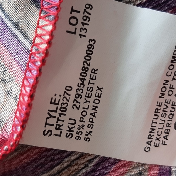 Le Chateau Jewel Toned Multi Colours medium halter top , - Picture 8 of 9